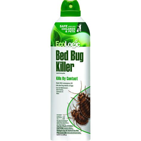 Ecologic 14 Oz Aerosol Bed Bug Killer Hg 75002 The Home Depot