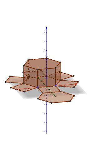 Prisma Hexagonal Geogebra