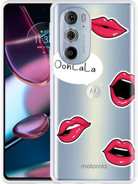 Cazy Hoesje Geschikt Voor Motorola Edge 30 Pro Ooh La La Bol