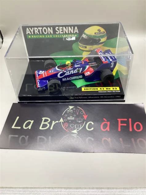 MINICHAMPS 1 43 AYRTON Senna Collection Toleman Hart TG183B 72 97