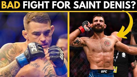 Dustin Poirier Will Drown Benoit Saint Denis At Ufc Youtube