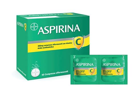 Aspirina C Rapido Sollievo Da Febbre E Raffreddore Aspirina