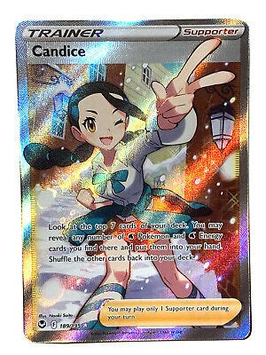 Pokemon Candice Full Art Trainer 189 195 Silver Tempest Ultra