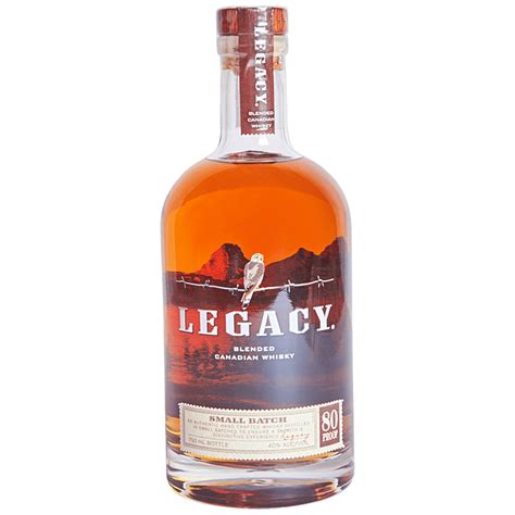 Legacy Canadian Blended Whiskey 750 Ml Applejack