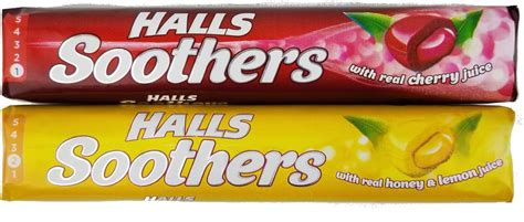 Halls Cherry Soothers 45 G Pack Of 20 Uk Grocery