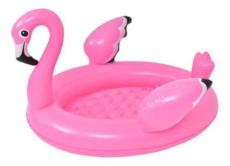 Boia Piscina Flamingo Rosa Infantil Grande 110x104x94cm Frete grátis