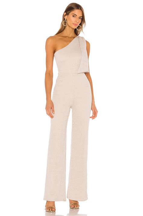 Lovers And Friends Castle Jumpsuit In Nude REVOLVE