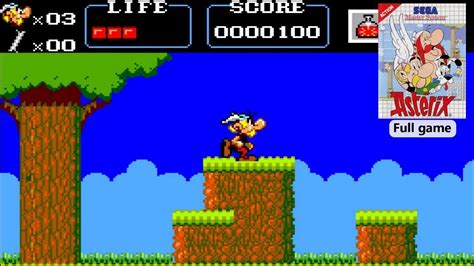 Asterix Sega Master System Full Game Youtube