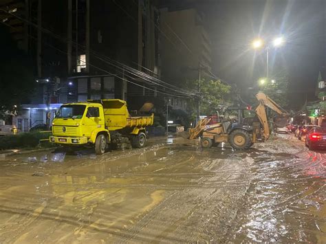 Chuva Forte Afeta Volta Redonda Equipes Da Prefeitura Atuam Nas Ruas