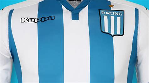 Camiseta Kappa De Racing Club Definitiva Anticipo Tsc