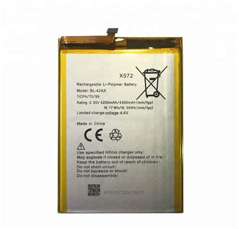 Li Fon Mobile Battery For Infinix Note 4 X572 Bl 42ax 4300 Mah Price In India Buy Li Fon