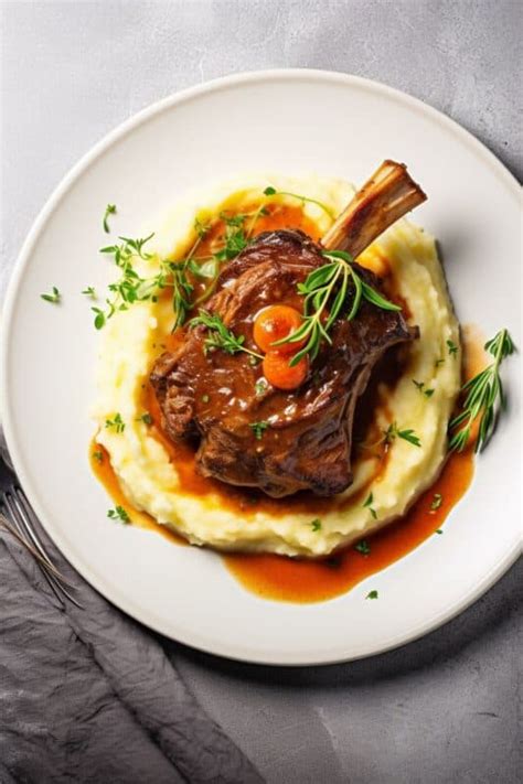 Braised Lamb Shank Becentsational