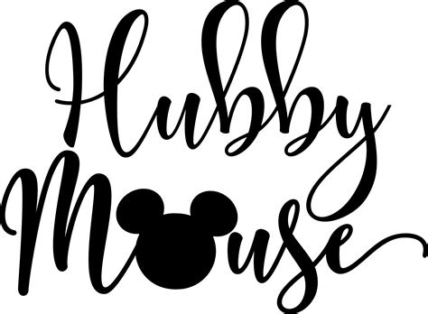 Hubby Mouse Svg Disney Mickey Svg Mickey Clipart Mickey M Inspire