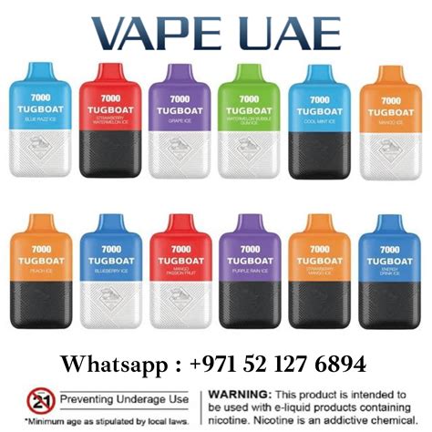 Tugboat Super Disposable Vape Puffs Vape Uae