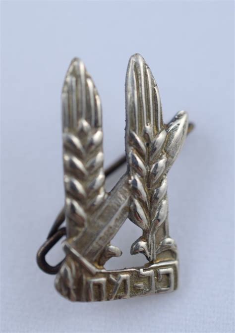 Rare Vintage ISRAELI Pin Badge PALMACH HAGANA IDF Military Judaica ...