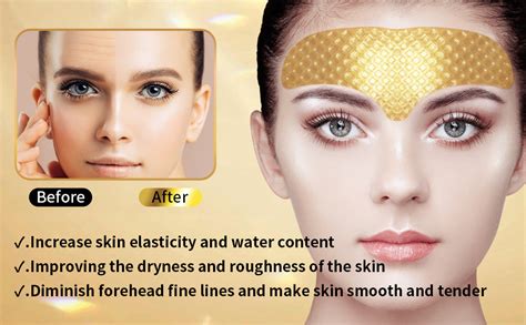 Amazon Rouse K Gold Forehead Anti Wrinkle Patch Pcs Collagen