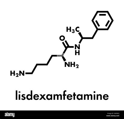 Lisdexamfetamine Molecular Im Genes Vectoriales De Stock Alamy