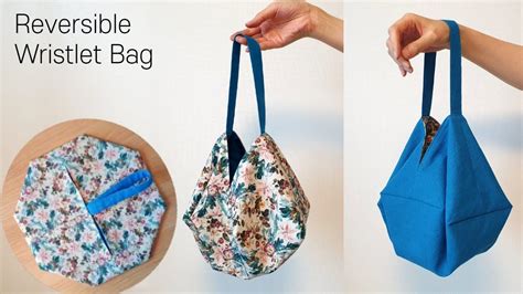 Diy How To Sew A Reversible Wristlet Bag