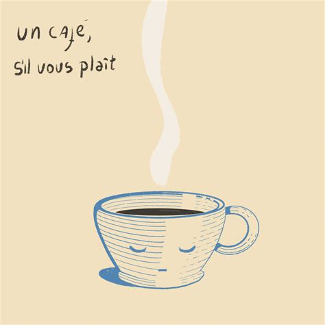 Un Café Sil Vous Plaît Behance