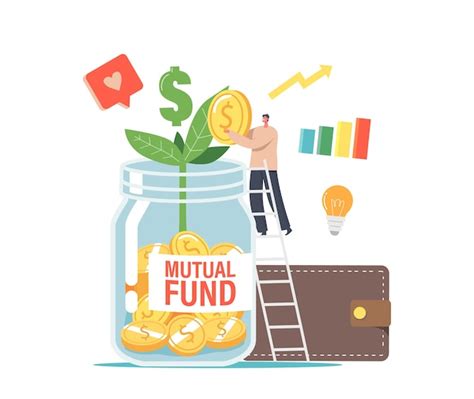 Premium Vector Finance Help Via Mutual Fund Business Concept Office