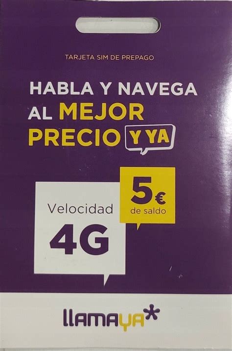 LLAMAYA ES Spain Starter Karta SIM Card PrePaid 5 13694080764