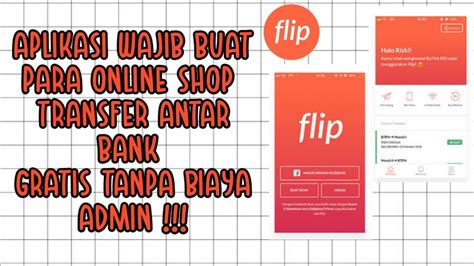 Aplikasi Wajib Para Online Shop Transfer Gratis Antar Bank Tanpa Biaya