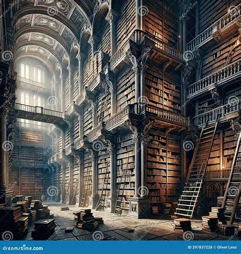 Ancient Library Stock Photography | CartoonDealer.com #274302308