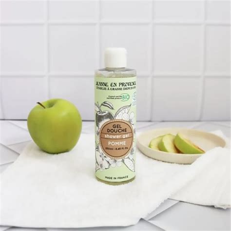 Гель для душа Jeanne en Provence Bio Apple Shower Gel Яблоко 250 мл