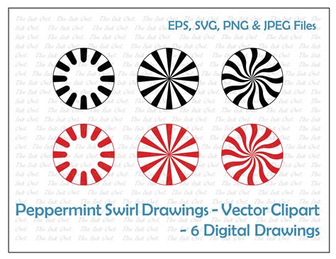 How To Draw A Peppermint Candy