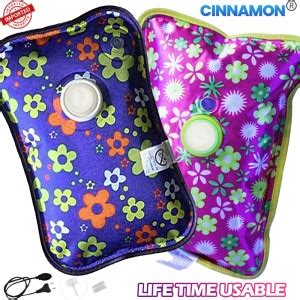 Cinnamon Combo Pack Of Hot Water Pad Massager Gel Pain Reliever Electric Rechargeable L Hot