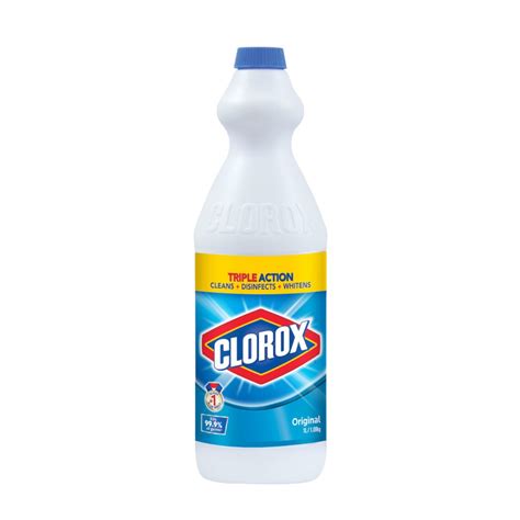 Clorox Liquid Bleach Original Lemon 1ltr Shopee Malaysia