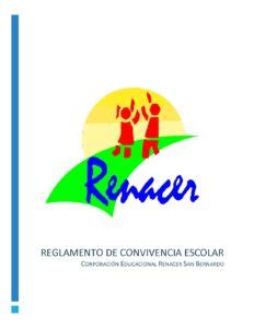 Reglamento Convivencia Escolar Escuela Renacer