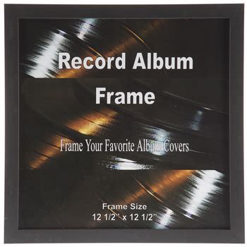 Black Wood Record Album Frame | Hobby Lobby | 638916