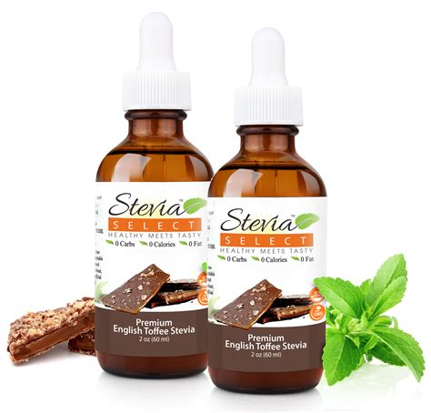 Stevia Liquid English Toffee Sweet Drops | Premium Stevia Flavor-No bitter aftertaste. – Stevia ...