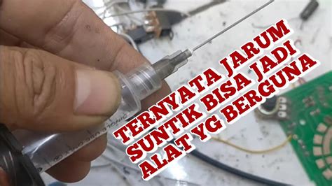 Vlog 218 TERNYATA JARUM SUNTIK BISA JADI ALAT YG BERGUNA YouTube