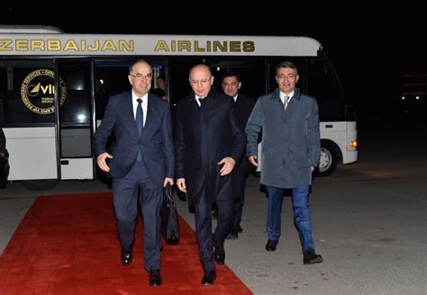 Albanian President Bajram Begaj Arrives In Azerbaijan For Working Visit