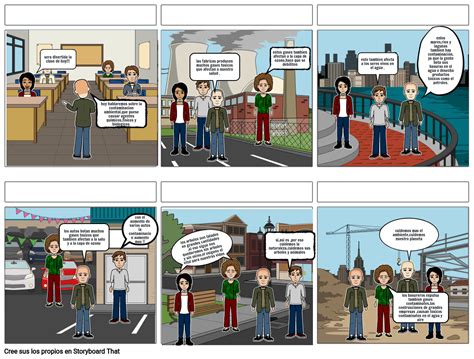 Contaminacion Ambiental Storyboard Storyboard By E88f18ef