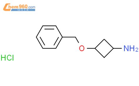 92146 76 4 3 苄氧基环丁胺盐酸盐化学式结构式分子式molsmiles 960化工网