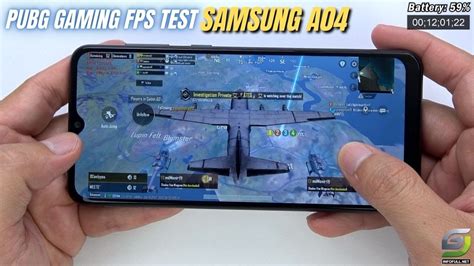 Samsung A04 Test Game Pubg Mobile Helio P35 Youtube