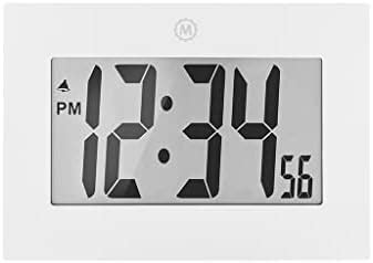 Orium 11094 Horloge RC Digitale Austin Plastique Noir 22 9x2 7x16 2 Cm