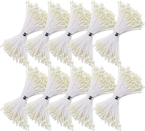 900pcs Artificial Flower Stamen Cream‑colored Mini Flower Stamen