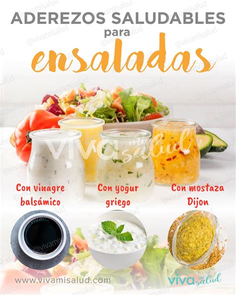 Aderezos Saludables Para Tus Ensaladas Receta De Vinagreta Aderezo