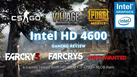 Intel Hd Gaming Review Games Tested On Hd With I