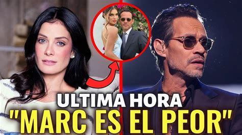 Es Un Maltratad R Dayanara Torres Ataca Brutalmente A Marc Anthony Y