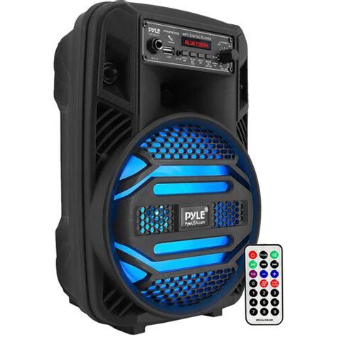 Pyle Pro 8 2 Way 300W Portable Bluetooth PA Speaker PPHP835B