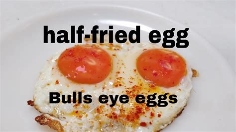 Half Fried Egg Fried Egg Bulls Eye Eggs How Do You Make Half Fry Eggs Instant Breakfast