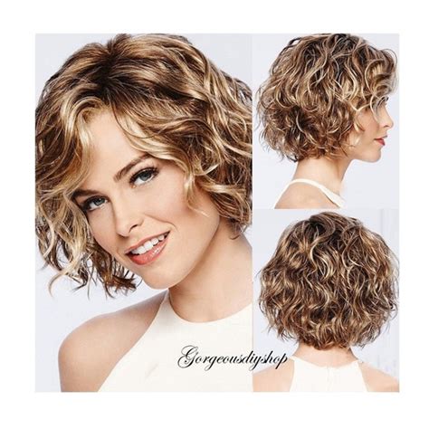 Short Blonde Wig Etsy
