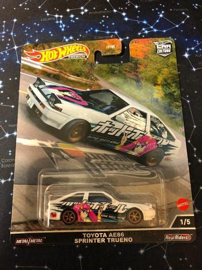 Hot Wheels Car Culture Toyota AE86 Sprinter Trueno Mountain Drifters