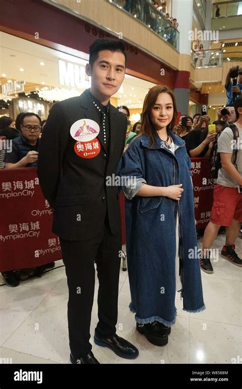 Singer And Actress Gillian Chung Right Of Hong Kong Pop Duo Twins