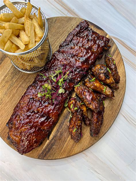 Flame-grilled ribs and wings - Essential Flavours